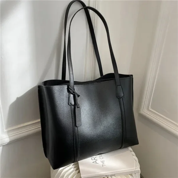 Large Capacity PU Tote Bag for Women