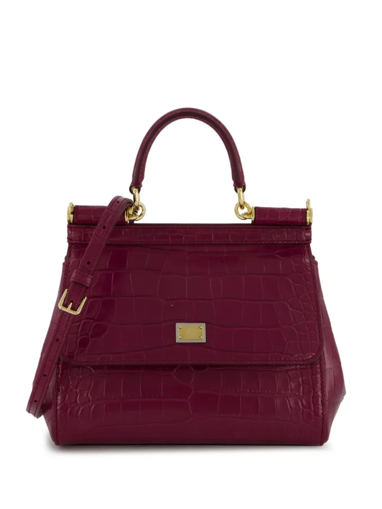 Dolce & Gabbana Small Sicily 62 Tote Bag | Luxury Style