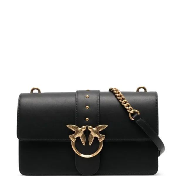 PINKO Love Birds Flap Crossbody Bag