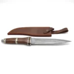 DAR-113 Dagger Knife Wooden Handle-side