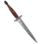 SQL-076 Dagger in Damascus Style-front