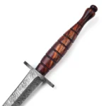 SQL-076 Dagger in Damascus Style-handle