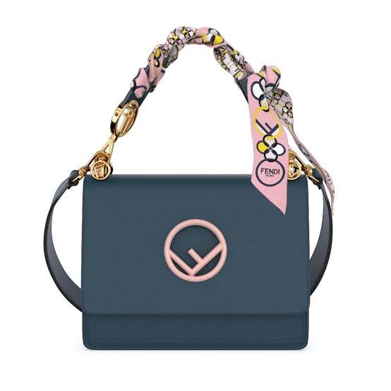 FENDI Two-Way Logo Lettering Ba